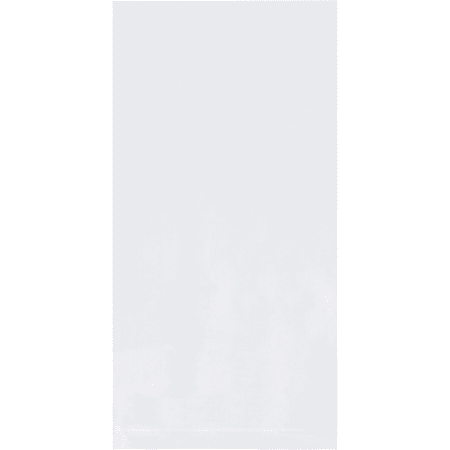Office Depot® Brand 1 Mil Flat Poly Bags, 8" x 15", Clear, Case Of 1000