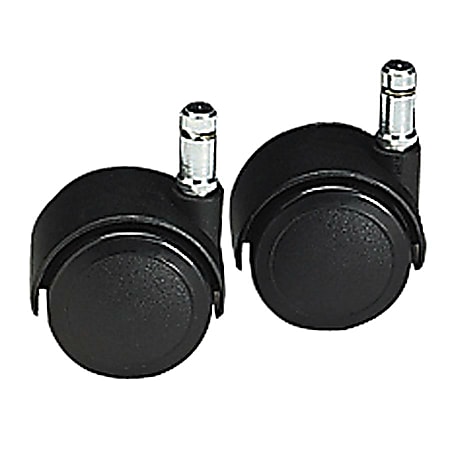 Safco Hard Floor Chair Casters 2 Pack Of 5 Office Depot