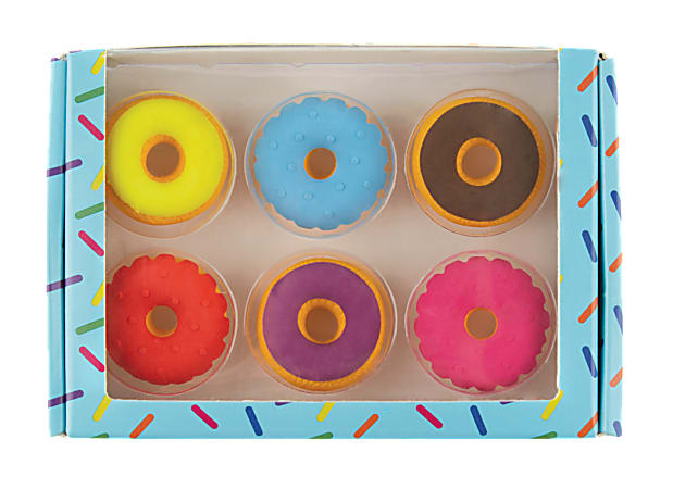 Office Depot® Brand Pencil Erasers, Donuts, Pack Of
