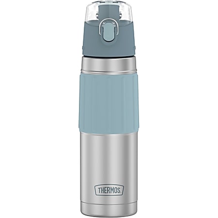 Thermos 18-Ounce Vacuum-Insulated Stainless Steel Hydration Bottle (Gray) - Vacuum - Gray