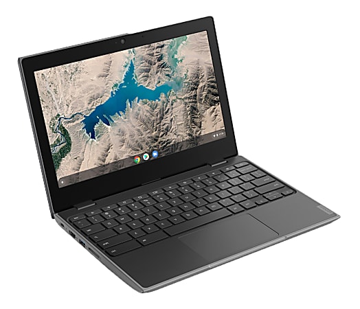 Lenovo™ 100e Chromebook Laptop, 11.6" HD Screen, MediaTek MT8173c, 4GB Memory, 16GB eMMC, Google Chrome OS
