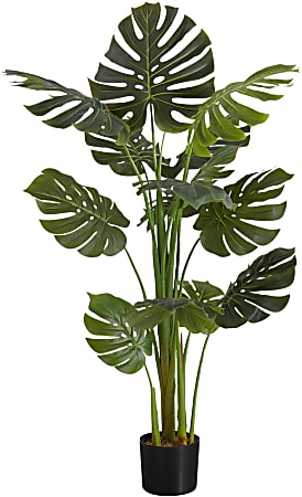 Monarch Specialties Keira 55”H Artificial Plant With Pot, 55”H x 33-1/2”W x 29-1/2"D, Green