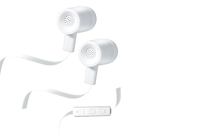 Bytech Wireless Bluetooth&reg; Earbuds, White, BYAUBE111WT