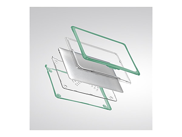 iBenzer Hexpact - Notebook shell case - 13" - green - for Apple MacBook Air 13.6" (Mid 2022)