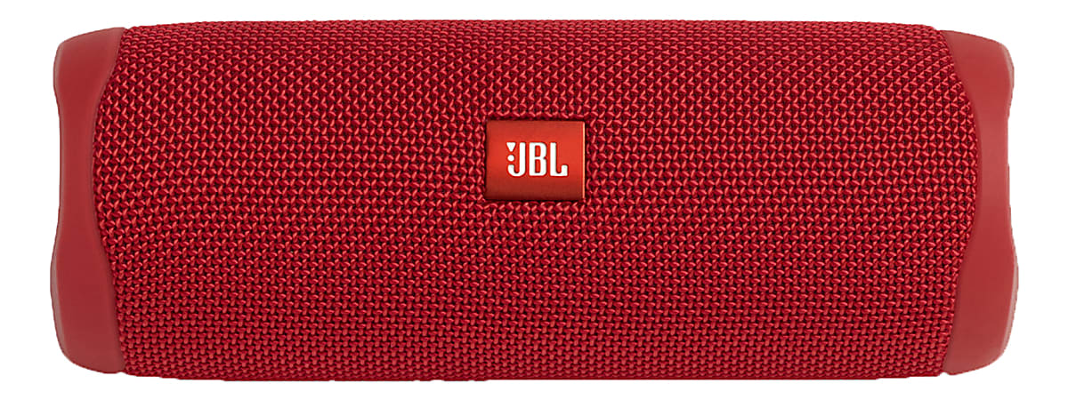 JBL Flip 5 Portable Waterproof Speaker, Red, JBLFLIP5REDAM-Q