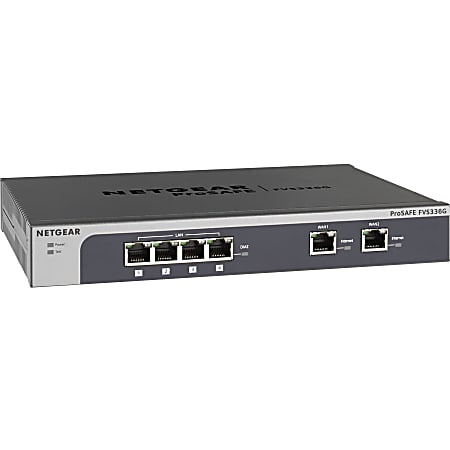 Netgear ProSafe FVS336G-300 Network Security/Firewall Appliance - 6 Port - Gigabit Ethernet - 6 x RJ-45 - Desktop