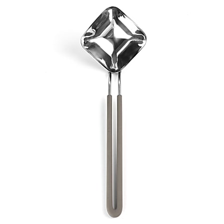 Martha Stewart Stainless Steel Rhombus Ladle Silver - Office Depot
