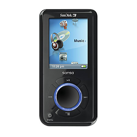 SanDisk® Sansa® e260 4.0GB MP3 Player