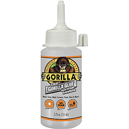 Gorilla Clear Glue 3.75 fl oz 1 Each Clear - Office Depot