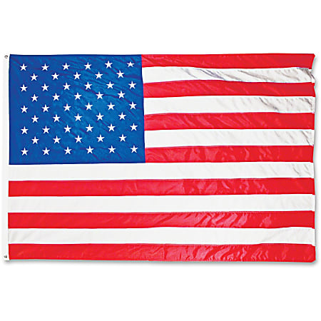 Advantus Outdoor U.S. Nylon Flag, 4&#x27; x 6&#x27;