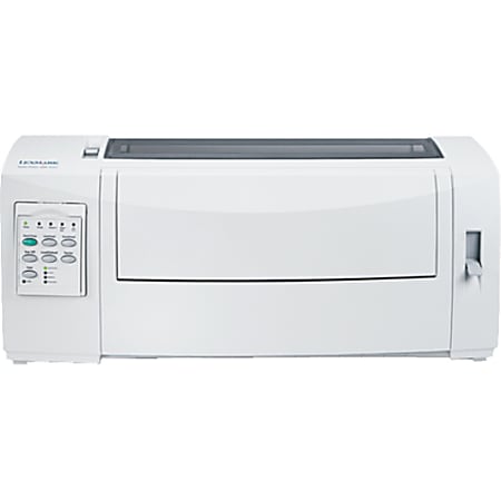 Lexmark™ Forms 2580N+ Dot Matrix Monochrome Printer