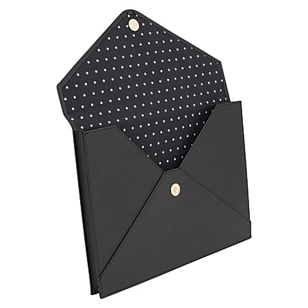 Leather document sales pouch
