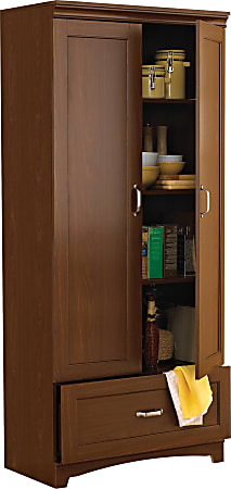 Altra™ Altralock™ Engineered Wood Storage Cabinet, 72"H x 32"W x 18"D, Walnut