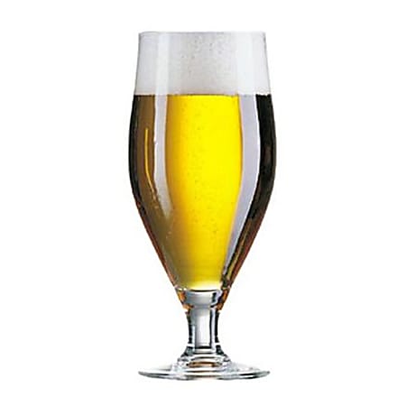 Cardinal® Cervoise All-Purpose Goblet Glasses, 16.5 Oz, Clear, Pack Of 12 Glasses