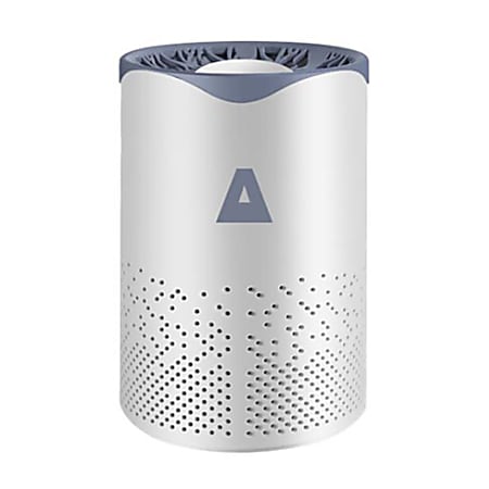 TRAKK True-HEPA Air Purifier, 10 Sq Ft, Silver
