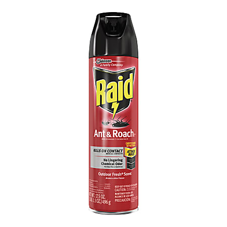 Raid Ant Roach Spray Kills