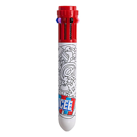 Icee 10-Color Pen, Quantity 1