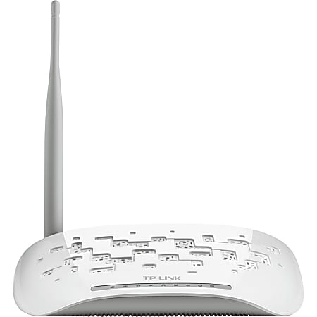 TP-LINK TD-W8951ND Wireless N150 ADSL2+ Modem Router, 2.4Ghz 150Mbps, 802.11b/g/n, Annex A, Splitter, 5dBi detachable antenna