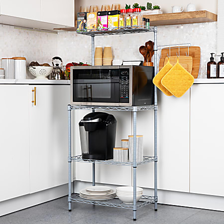 Mind reader microwave shelf online