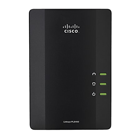 Linksys® PLSK400 Powerline AV 4-Port Network Adapter Kit