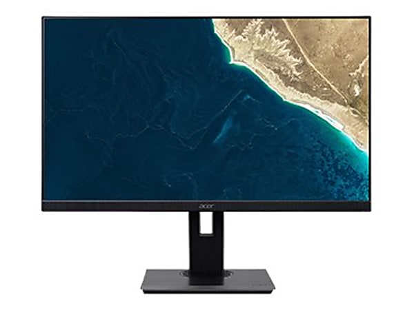 Acer B247Y bmiprczx - LED monitor - 23.8" - 1920 x 1080 Full HD (1080p) - IPS - 250 cd/m² - 1000:1 - 4 ms - HDMI, VGA, DisplayPort - speakers - black
