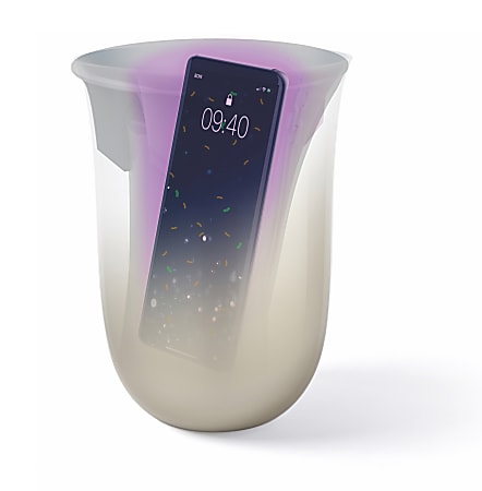 Lexon Oblio Wireless Charging Station with Built in UV Sanitizer