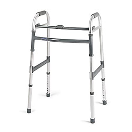 Invacare® I-Class™ Single-Release Folding Walker, Adult, Fits Users 5'3"-6'4"