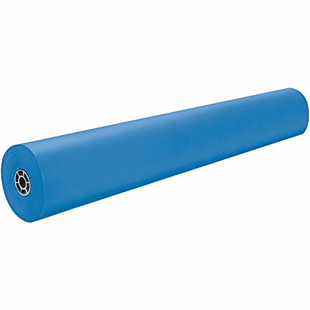 Pacon® Rainbow Duo-Finish Kraft Paper Roll, 36" x 1000', Brite Blue
