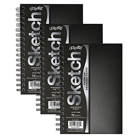 Pacon® UCreate Poly Cover Sketch Books, 6" x