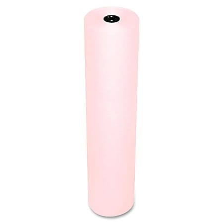 Pink kraft cheap paper roll