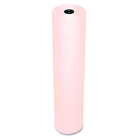 Pacon® Rainbow Duo-Finish Kraft Paper Roll, 36" x 1000', Pink