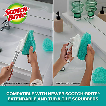 Scotch Brite Bath Scrubber Refill 1 Each - Office Depot