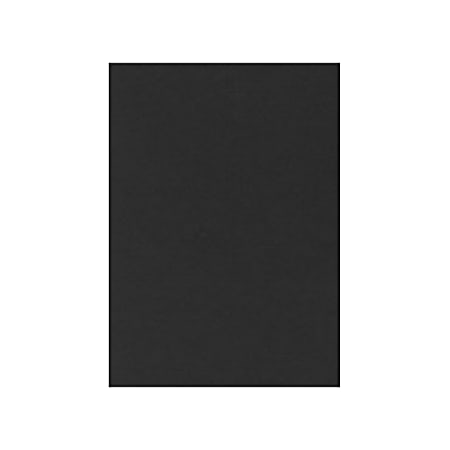 LUX Flat Cards, A6, 4 5/8" x 6 1/4", Midnight Black, Pack Of 1,000