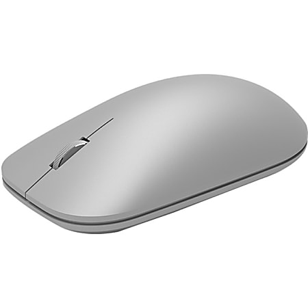 Microsoft Surface Mouse - BlueTrack - Wireless - Bluetooth - Gray - 1 Pack - Scroll Wheel - Symmetrical