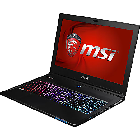 MSI GS60 Ghost Pro-064 15.6" Performance/ Gaming Laptop - Intel Core i7 (4th Gen) i7-4710HQ Quad-core (4 Core) 2.50 GHz - Aluminum Black