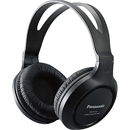 Panasonic RP HT161 K Headphone Wired 10 Hz to 27 kHz Over