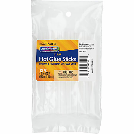 Chenille Kraft Glue Sticks Clear Pack Of 100 - Office Depot