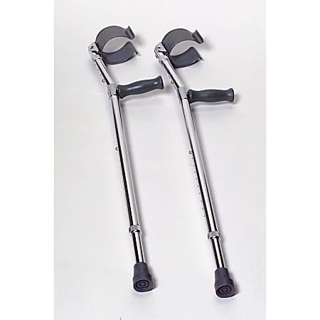 Invacare® Forearm Crutch, Adult, Fits Users 5'2"-5'11"