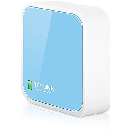 TP-LINK TL-WR702N Wireless N150 Travel Router, Nano Size, Router/AP/Client/Bridge/Repeater Modes, 150Mpbs, USB Powered
