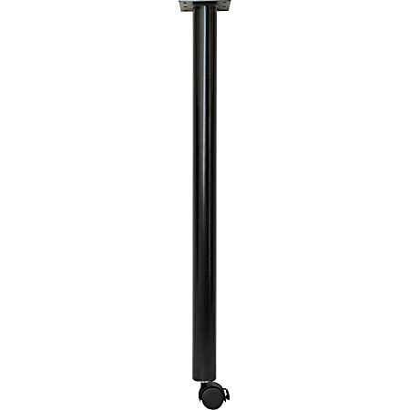 Special-T Kingston Training Table Post Leg Base - Black Post Leg Base - 27.75" Height x 2" Width - Assembly Required