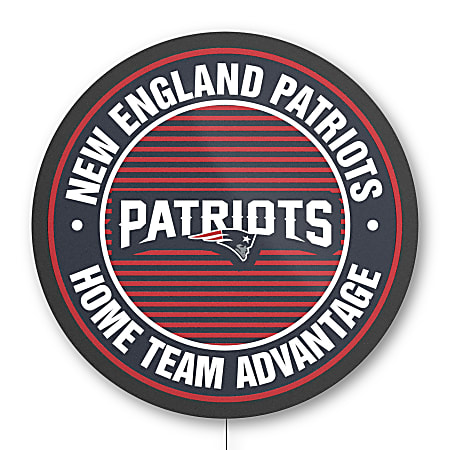 Imperial NFL Home Team Advantage LED Lighted Sign 23 x 23 New England ...