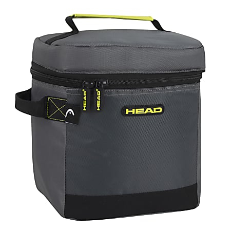 HEAD 9 Can Cooler Lunch Bag Black - Office Depot