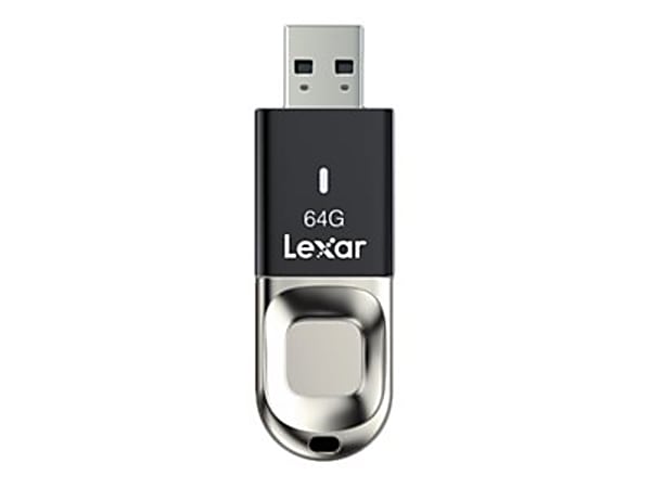 Lexar JumpDrive Fingerprint F35 Clé USB 64 Go, Cle USB 3.0, Jusqu