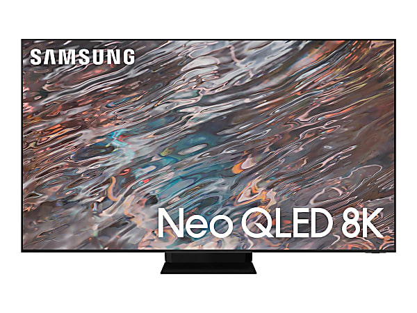 Samsung QN65QN800AF - 65" Diagonal Class (64.5" viewable) - QN800A Series LED-backlit LCD TV - QLED - Smart TV - Tizen OS - 8K (4320p) 7680 x 4320 - HDR - Quantum Mini LED - stainless steel