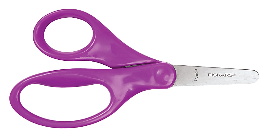 Fiskars Scissors For Kids Grades PreK 2nd 5 Blunt Assorted Colors