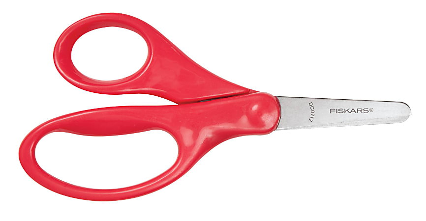 WA Portman 5 Inch Blunt Kids Scissors 6 Pack - School Scissors Bulk  Scissors - Blunt Scissors For Kids - Childrens Scissors - Small Scissors  for