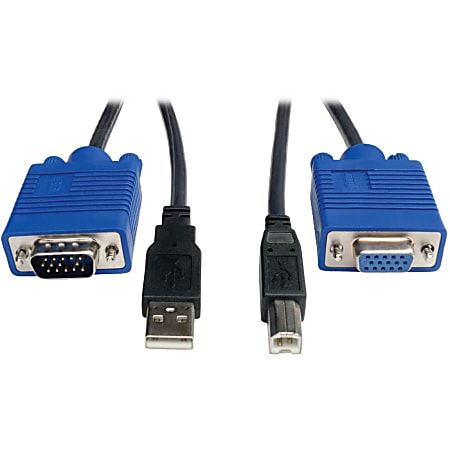 Tripp Lite 10ft KVM Switch USB Cable Kit for KVM Switch B006-VU4-R - 10ft
