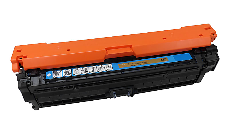 Hoffman Tech Remanufactured Cyan Toner Cartridge Replacement For HP 307A, CE741A, 545-741-HTI