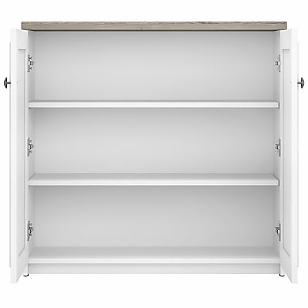 Bush furniture fairview small storage cabinet with doors sale