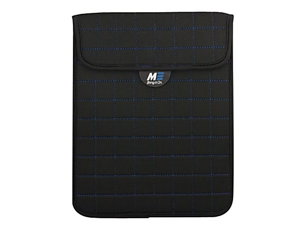 Mobile Edge NeoGrid iPad or any 10.1" Tablet Sleeve - Protective sleeve for tablet - neoprene - black/blue